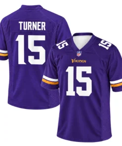 Dallas Turner Minnesota Vikings Jersey Powerful Game Day Style