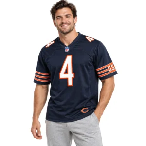 D'Andre Swift #4 Bears Navy Jersey Vibrant Game Day Style