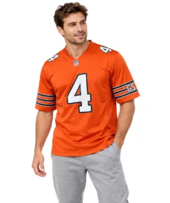 D'Andre Swift Bears Orange Jersey Bold NFL fan gear