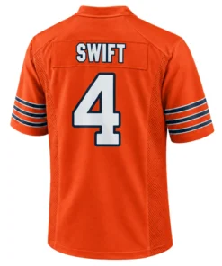 D'Andre Swift Bears Orange Jersey Bold NFL fan gear