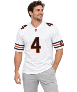 D'Andre Swift Chicago Bears Jersey Vibrant NFL White Style