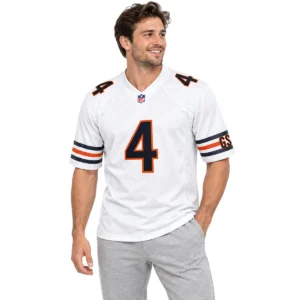 D'Andre Swift Chicago Bears Jersey Vibrant NFL White Style