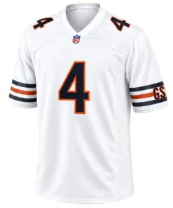 D'Andre Swift Chicago Bears Jersey Vibrant NFL White Style
