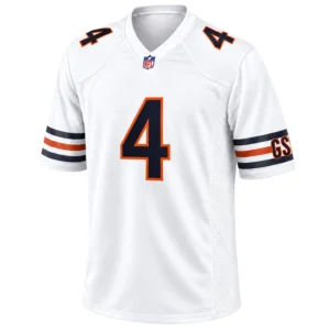 D'Andre Swift Chicago Bears Jersey Vibrant NFL White Style