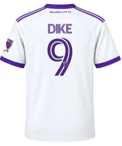 Daryl Dike OCSC Jersey Dynamic White Sunshine