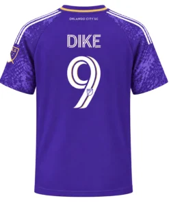 Daryl Dike Orlando City Jersey Strong Purple Soccer Shirt