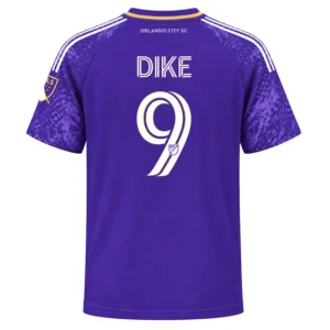 Daryl Dike Orlando City Jersey Strong Purple Soccer Shirt
