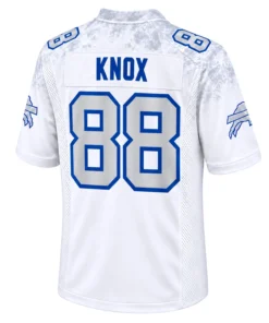 Dawson Knox White Bills Jersey Stunning Rivalries Style