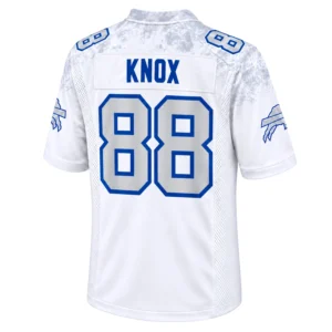 Dawson Knox White Bills Jersey Stunning Rivalries Style