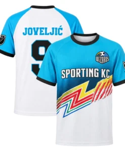 Dejan Joveljic SKC Jersey Bold White Retro Archive