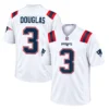Demario Douglas Patriots Jersey Remarkable White Fan Gear