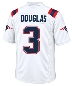 Demario Douglas Patriots Jersey Remarkable White Fan Gear
