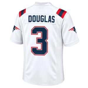 Demario Douglas Patriots Jersey Remarkable White Fan Gear