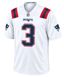 Demario Douglas Patriots Jersey Remarkable White Fan Gear