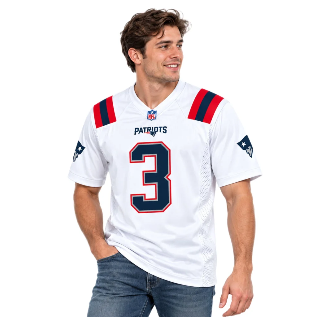 Demario Douglas Patriots Jersey Remarkable White Fan Gear