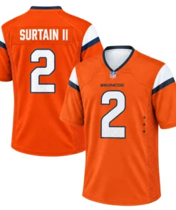 Denver Broncos Football Jersey Patrick Surtain II Dynamic