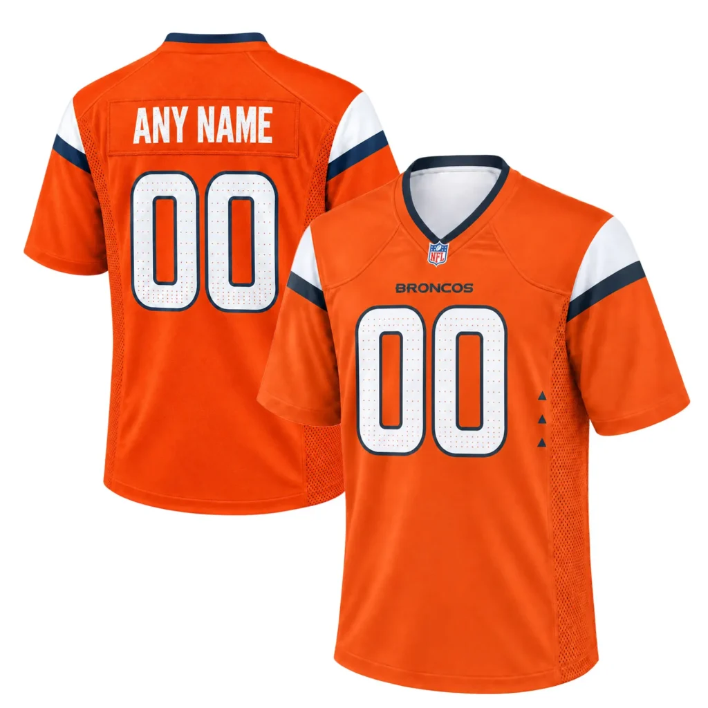 Denver Broncos Games Personalized Football Jersey Remarkable Game Style
