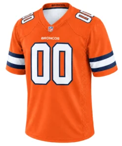 Denver Broncos News Custom Football Jersey Bold Name & Number Style