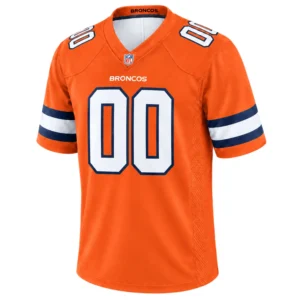 Denver Broncos News Custom Football Jersey Bold Name & Number Style