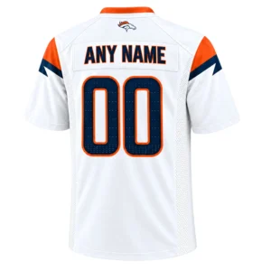 Denver Broncos NFL Jersey White Custom– Epic Fan Style