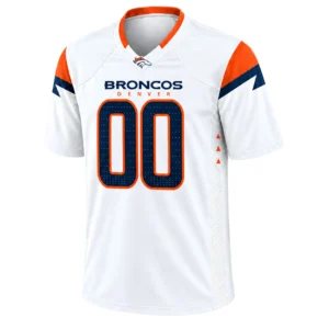 Denver Broncos NFL Jersey White Custom– Epic Fan Style