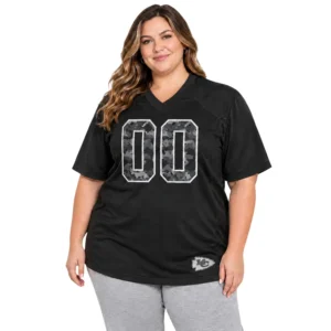 Chiefs Personalized Black Jersey Big Size Fan Gift Worthwhile