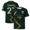 Diego Chara Timbers Jersey Dynamic Gold Stripe