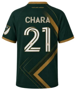 Diego Chara Timbers Jersey Dynamic Gold Stripe