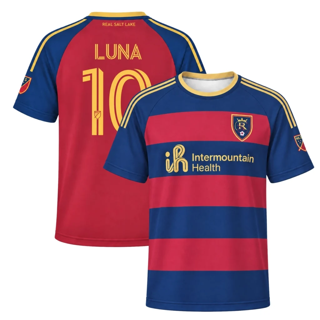 Diego Luna Real Salt Lake Jersey Dynamic Red Supporter