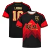 Diego Luna RSL Jersey Bold Black Red Match Style