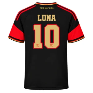 Diego Luna RSL Jersey Bold Black Red Match Style