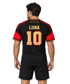 Diego Luna RSL Jersey Bold Black Red Match Style