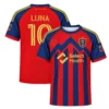 Diego Luna RSL Red Blue Jersey Radiant Hoops Design