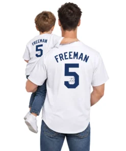Dodgers Freddie Freeman Home Jersey Memorable Look