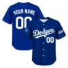 Dodgers Home Blue Jersey Custom Brilliant Name & Number