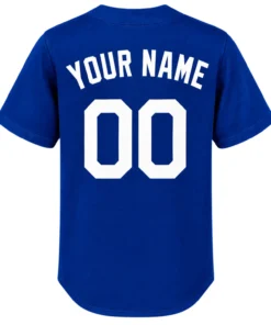 Dodgers Jersey Personalized Name & Number Bold Fan Wear
