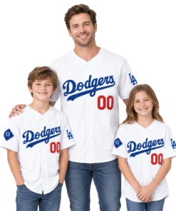Dodgers Personalized Jersey Adult & Kids Excellent Fan Style