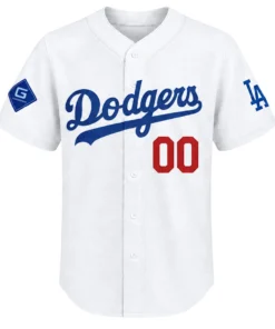 Dodgers Personalized Jersey Adult & Kids Excellent Fan Style