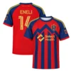 Emeka Eneli Real Salt Lake Jersey Spirited Red Design