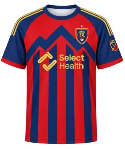 Emeka Eneli Real Salt Lake Jersey Spirited Red Design