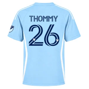 Erik Thommy Sporting KC Jersey Vibrant Light Blue