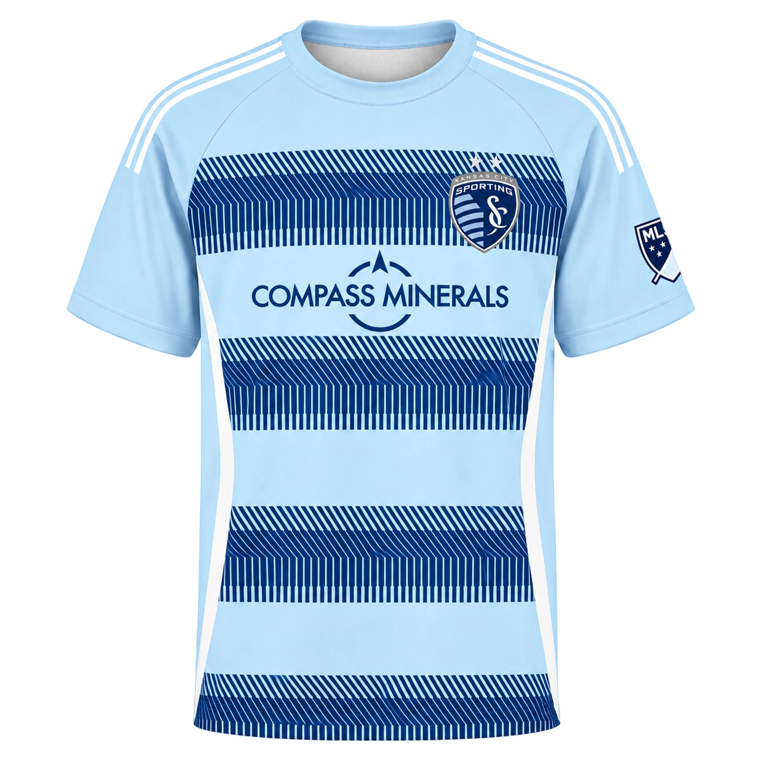Erik Thommy Sporting KC Jersey Vibrant Light Blue