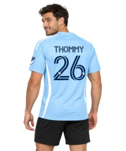 Erik Thommy Sporting KC Jersey Vibrant Light Blue
