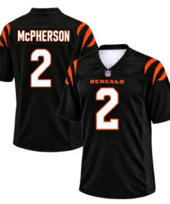 Evan McPherson White Bengals Jersey Fan Gear Impressive