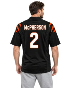 Evan McPherson White Bengals Jersey Fan Gear Impressive