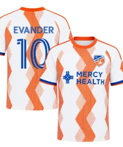 Fc Cincinnati Evander Jersey Number Powerful Fan Shirt