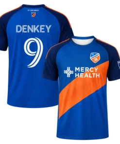 FC Cincinnati Jersey 2026 Kevin Denkey Bold Fan Wear