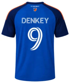 FC Cincinnati Jersey 2026 Kevin Denkey Bold Fan Wear