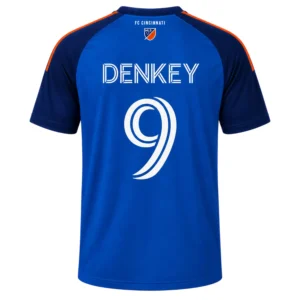 FC Cincinnati Jersey 2026 Kevin Denkey Bold Fan Wear