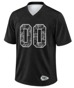Chiefs Personalized Black Jersey Big Size Fan Gift Worthwhile